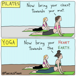 verschil yoga en pilates